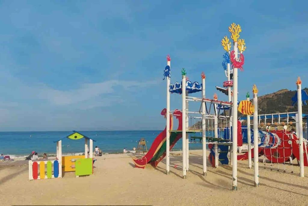 Apartamento Bulevar En Playa Albir 阿尔比尔 外观 照片